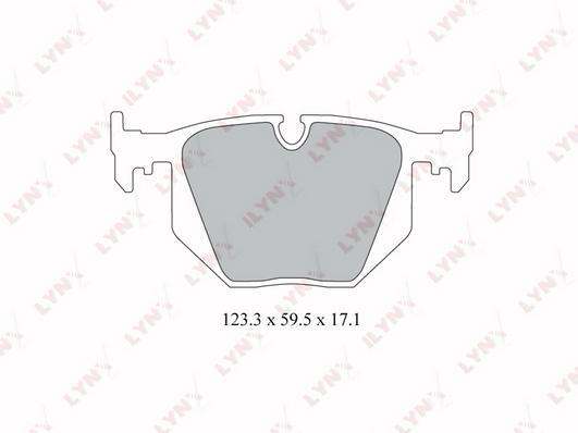 

Колодки тормозные задние подходит для bmw 3 e46 2.5-3.0 99-05 / 7e38 2.5d-5.0 95-01 /