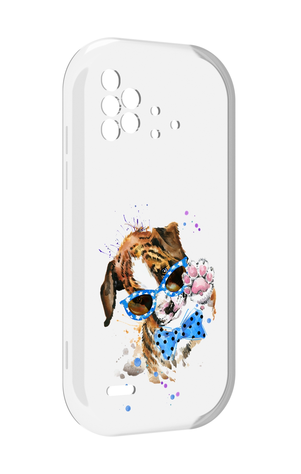 

Чехол MyPads лапочка для UMIDIGI Bison X10 / X10 Pro, Прозрачный, Tocco