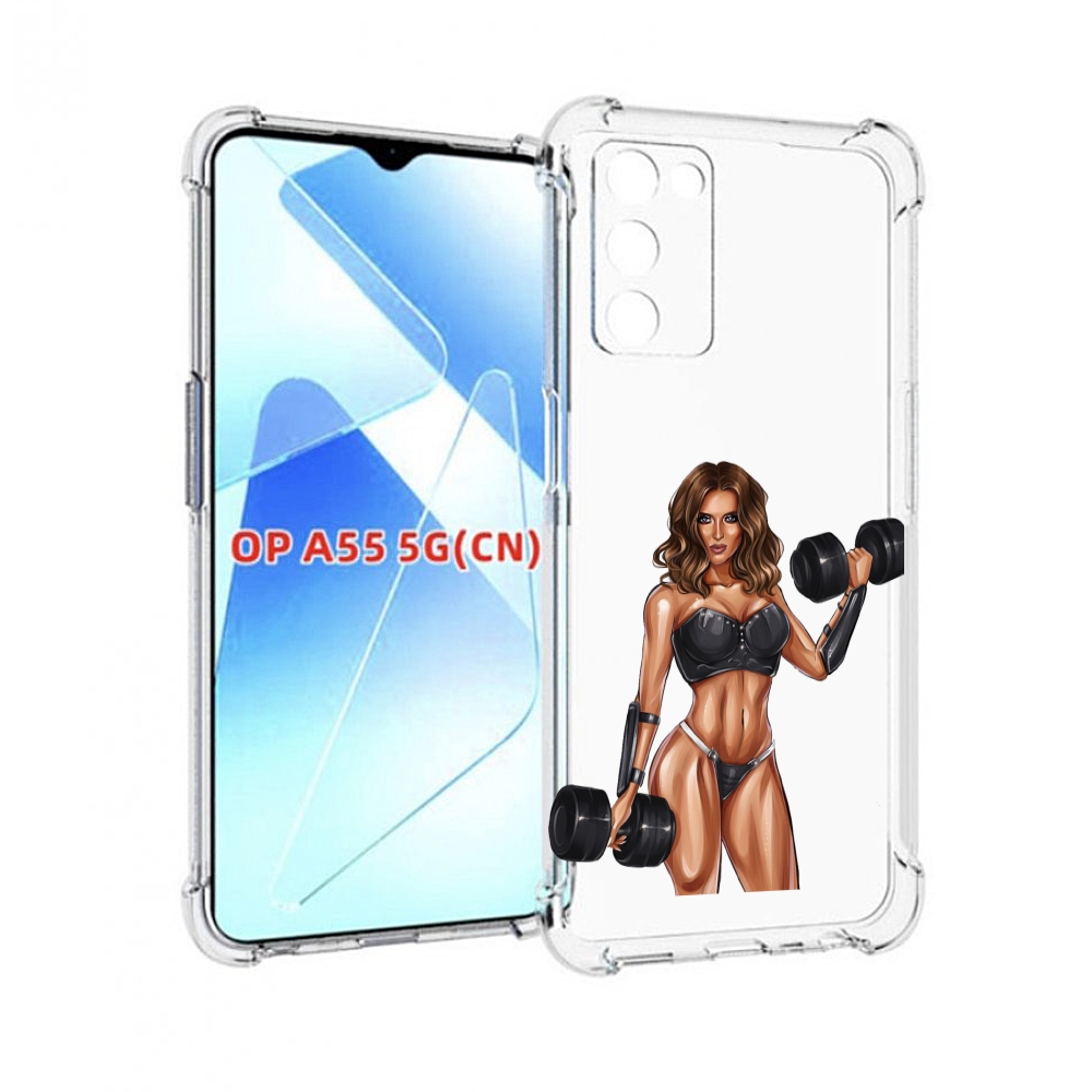 

Чехол MyPads девушка с гантелями спорт женский для Infinix Zero X Neo, Прозрачный, Tocco