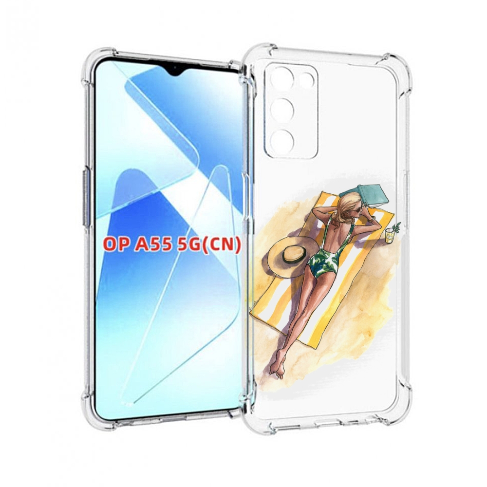 

Чехол MyPads девушка на пляже женский для Infinix Zero X Neo, Прозрачный, Tocco