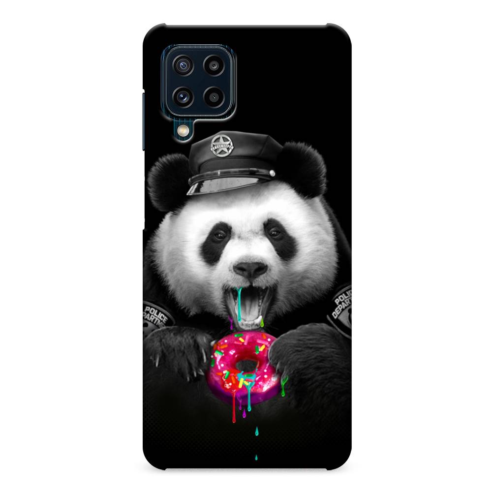 

Пластиковый чехол "Панда police" на Samsung Galaxy M32