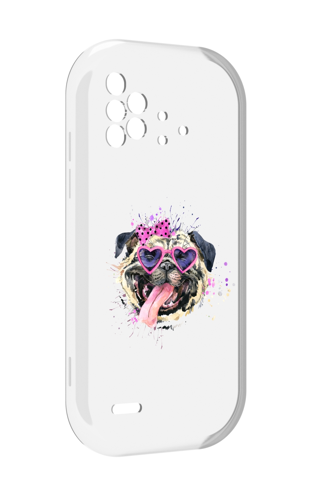 

Чехол MyPads Веселая собака для UMIDIGI Bison X10 / X10 Pro, Прозрачный, Tocco