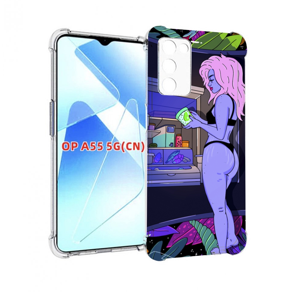 

Чехол MyPads девушка любит покушать женский для Infinix Zero X Neo, Прозрачный, Tocco