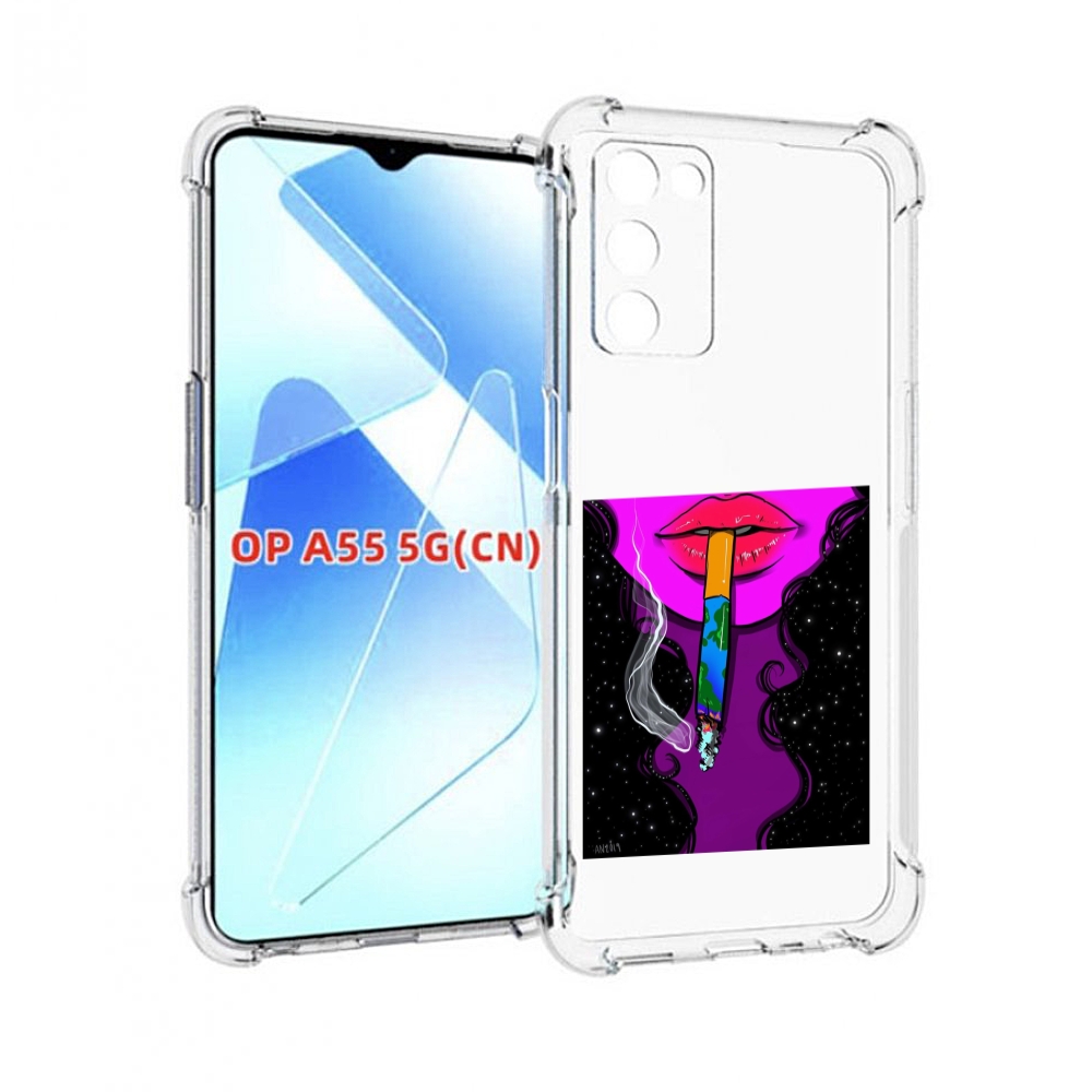 

Чехол MyPads девушка курит землю женский для Infinix Zero X Neo, Прозрачный, Tocco