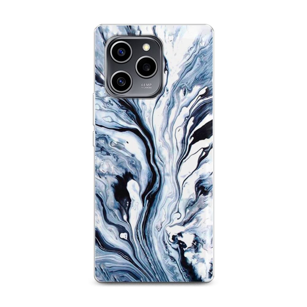 

Чехол Awog на Honor 60 SE "Голубой минерал мрамор", Разноцветный, 6108050-3
