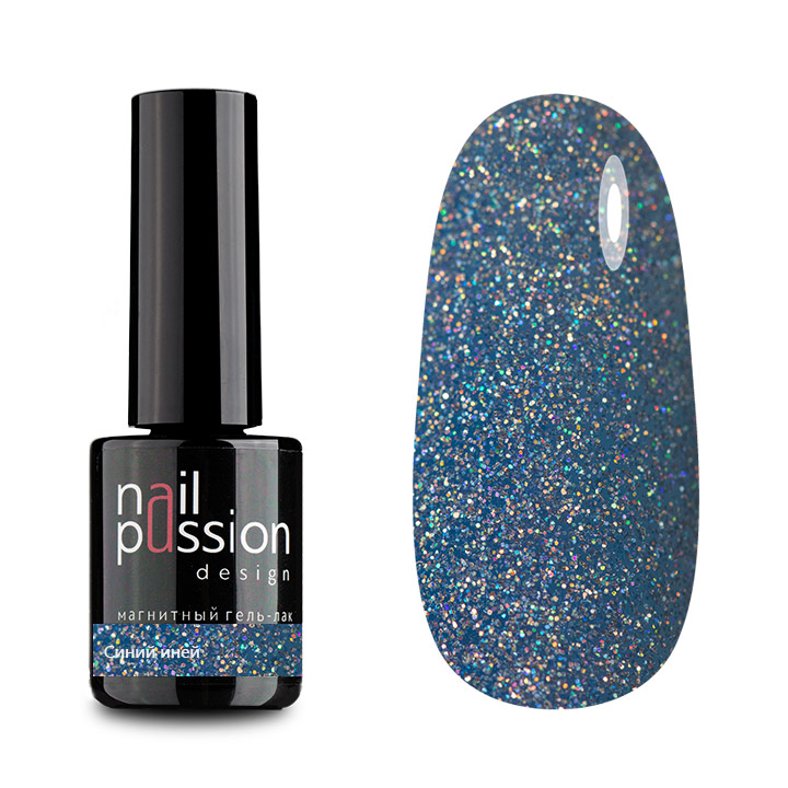 

Гель-лак Nail Passion «Синий иней»