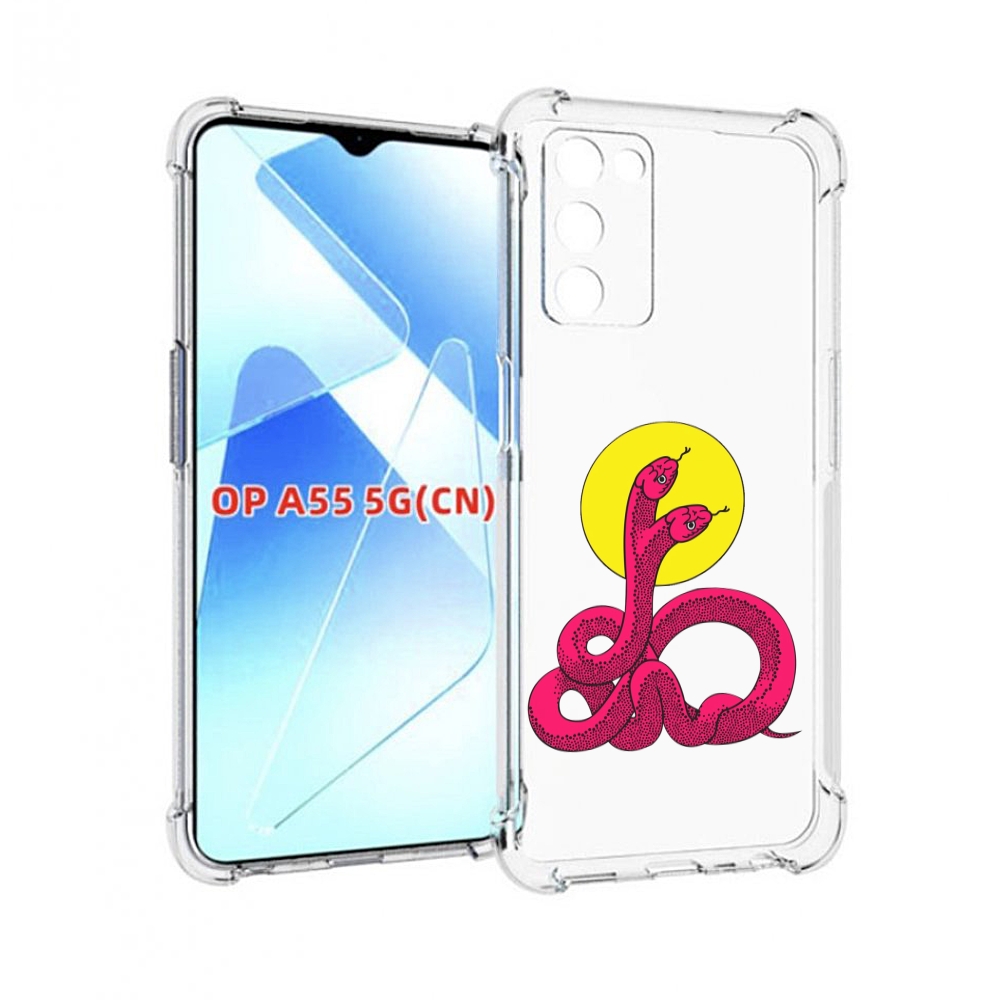 

Чехол MyPads двухголовая-змея для Infinix Zero X Neo, Прозрачный, Tocco