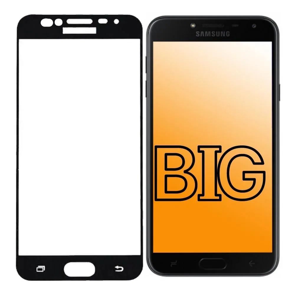

Защитное стекло для Samsung Galaxy J4 (2018) с черной рамкой, Galaxy J4 (2018)