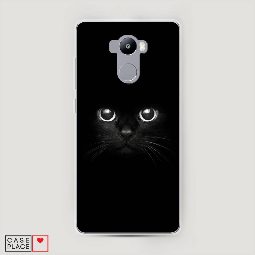 

Пластиковый чехол "Взгляд черной кошки" на Xiaomi Redmi 4