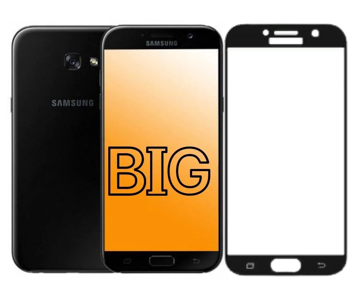 

Защитное стекло для Samsung Galaxy A7 (2017) с черной рамкой, Galaxy A7 (2017)