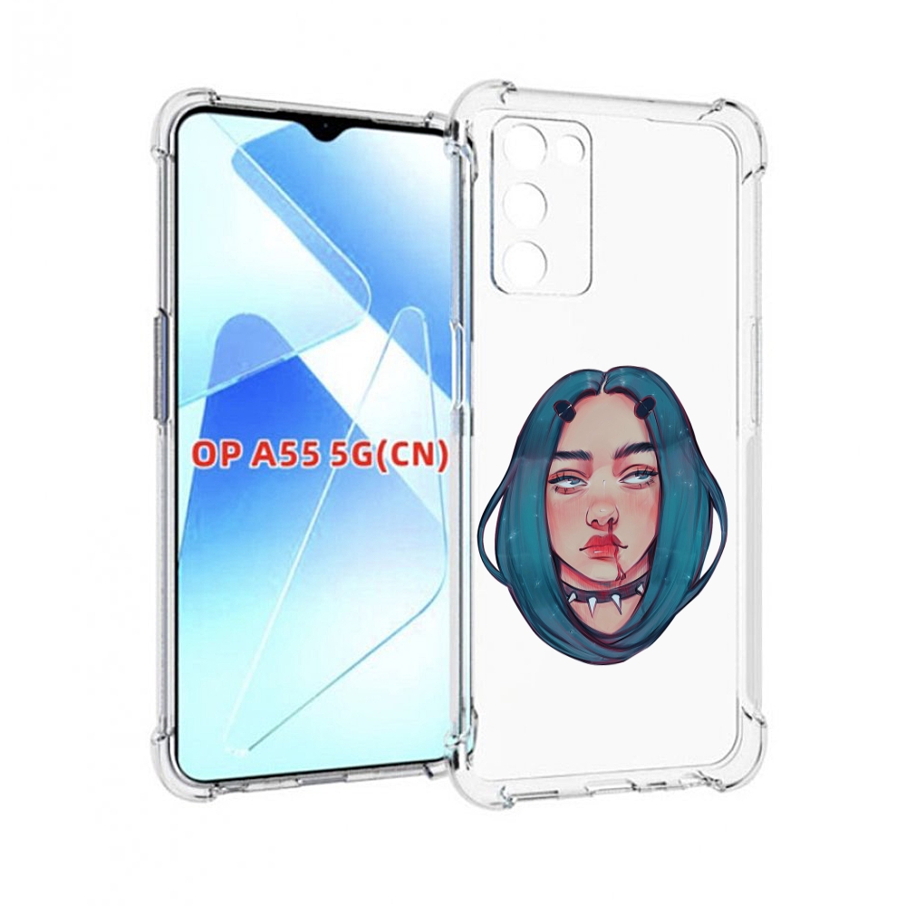 

Чехол MyPads грустная-девушка-с-синими-волосами для Infinix Zero X Neo, Прозрачный, Tocco