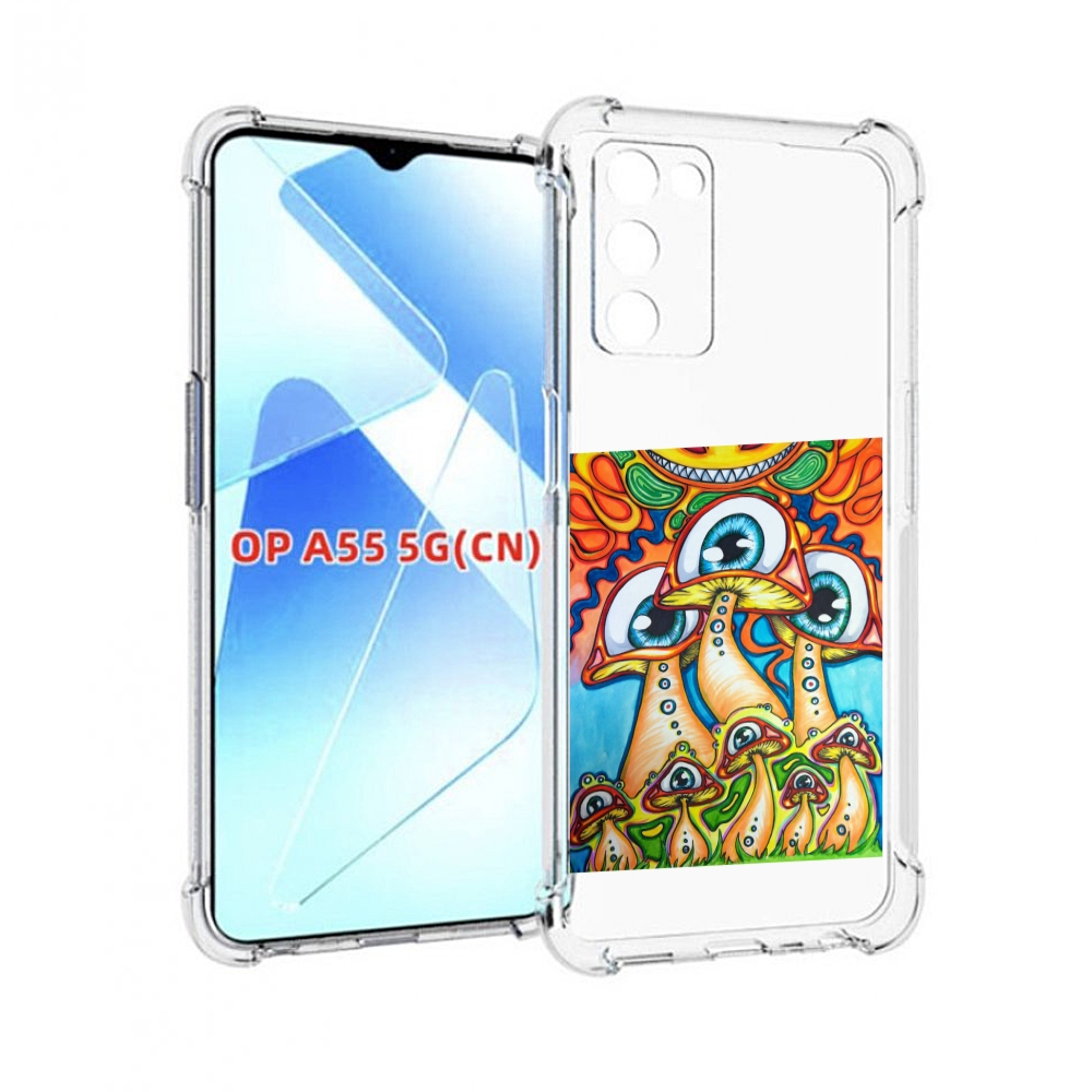 

Чехол MyPads грибы с глазами для Infinix Zero X Neo, Прозрачный, Tocco