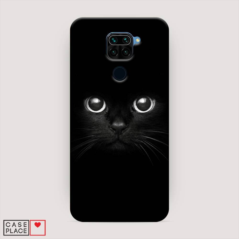 

Пластиковый чехол "Взгляд черной кошки" на Xiaomi Redmi 10X 4G, 38220-1