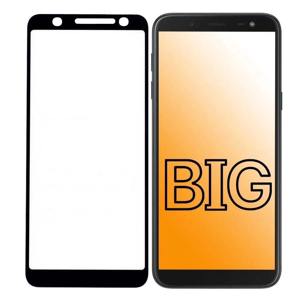 

Защитное стекло для Samsung Galaxy J6 (2018) с черной рамкой, Galaxy J6 (2018)