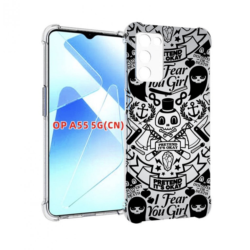 

Чехол MyPads готический-принт для Infinix Zero X Neo, Прозрачный, Tocco