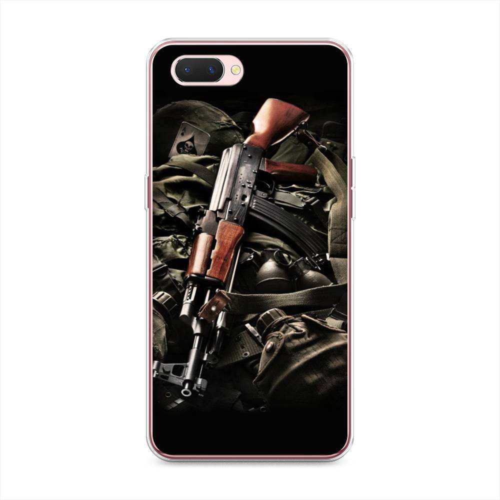 

Чехол Awog на Oppo A3s "Автомат", Разноцветный, 252050-5