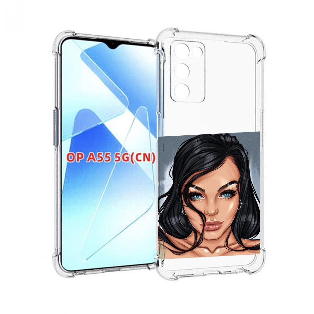 

Чехол MyPads голубые-глаза-у-брюнетки женский для Infinix Zero X Neo, Прозрачный, Tocco