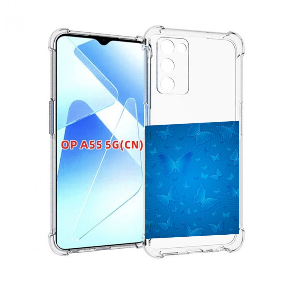 

Чехол MyPads голубые-бабочки для Infinix Zero X Neo, Прозрачный, Tocco