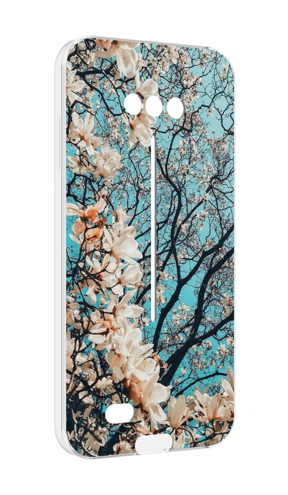 

Чехол MyPads дерево-с-цветочками для Doogee S41/S41 Pro противоударный, Tocco