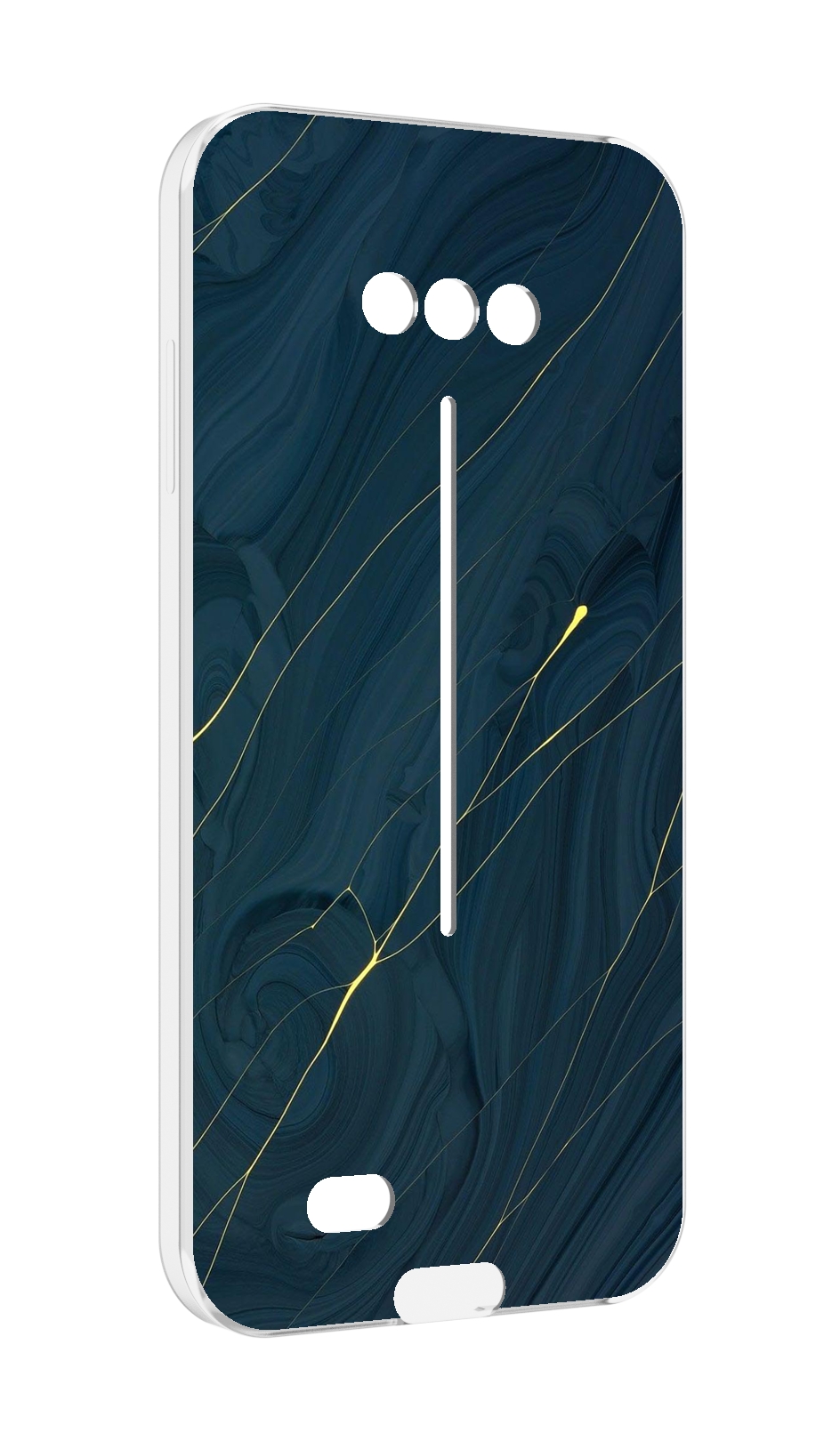 

Чехол MyPads дерево с золотыми трещинами для Doogee S41/S41 Pro противоударный, Tocco