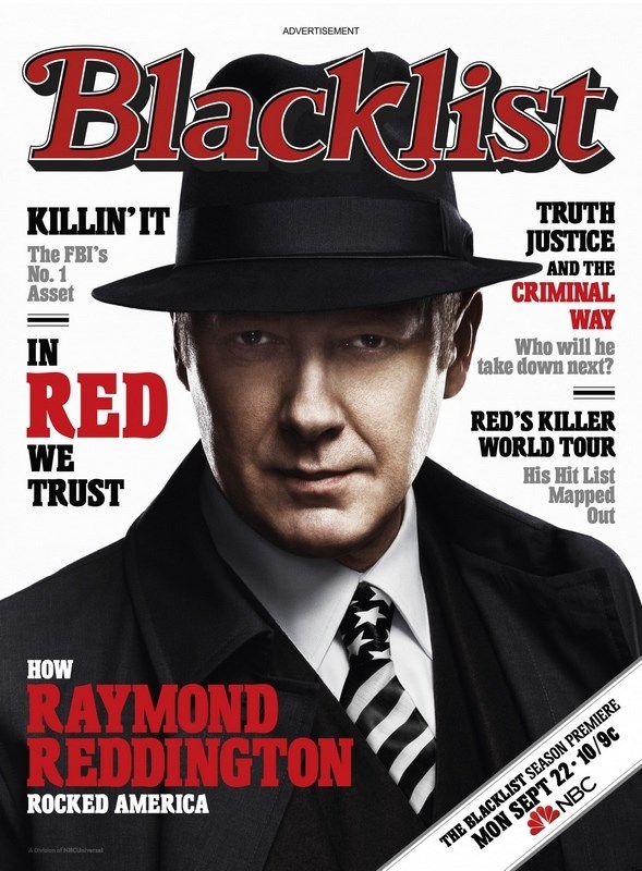 

Постер к сериалу "Чёрный список" (The Blacklist) A4