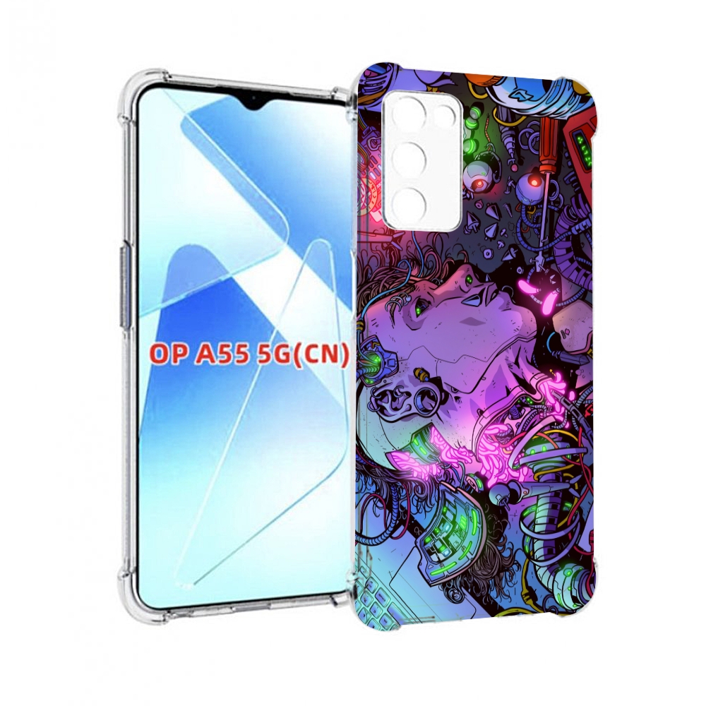 

Чехол MyPads голова робота мультик для Infinix Zero X Neo, Прозрачный, Tocco