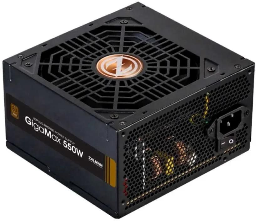 

Блок питания Zalman ZM550-GVII, 550Вт, 120мм, черный, retail