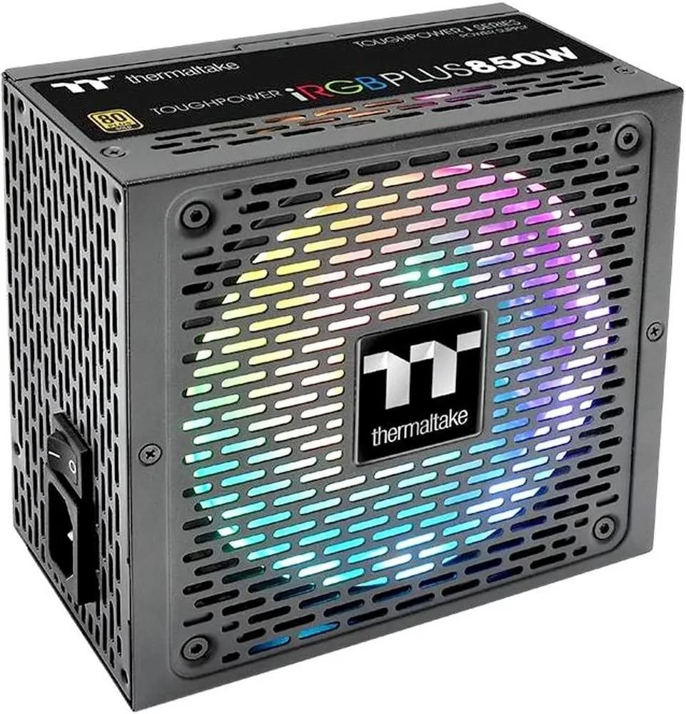 

Блок питания Thermaltake Toughpower iRGB Plus DIGITAL, 850Вт, 140мм, черный, retail ps-, Блок питания Thermaltake Toughpower iRGB Plus (DIGITAL), 850Вт, 140мм, черный, retail [ps-tpi-0850f3fdge-1]