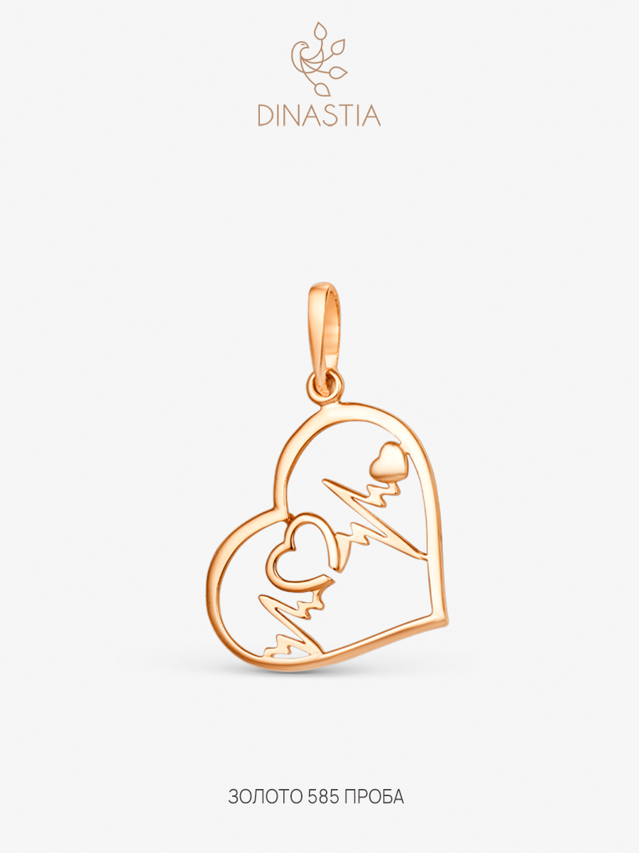

Кулон из золота DINASTIA.GOLD 101738, 101738