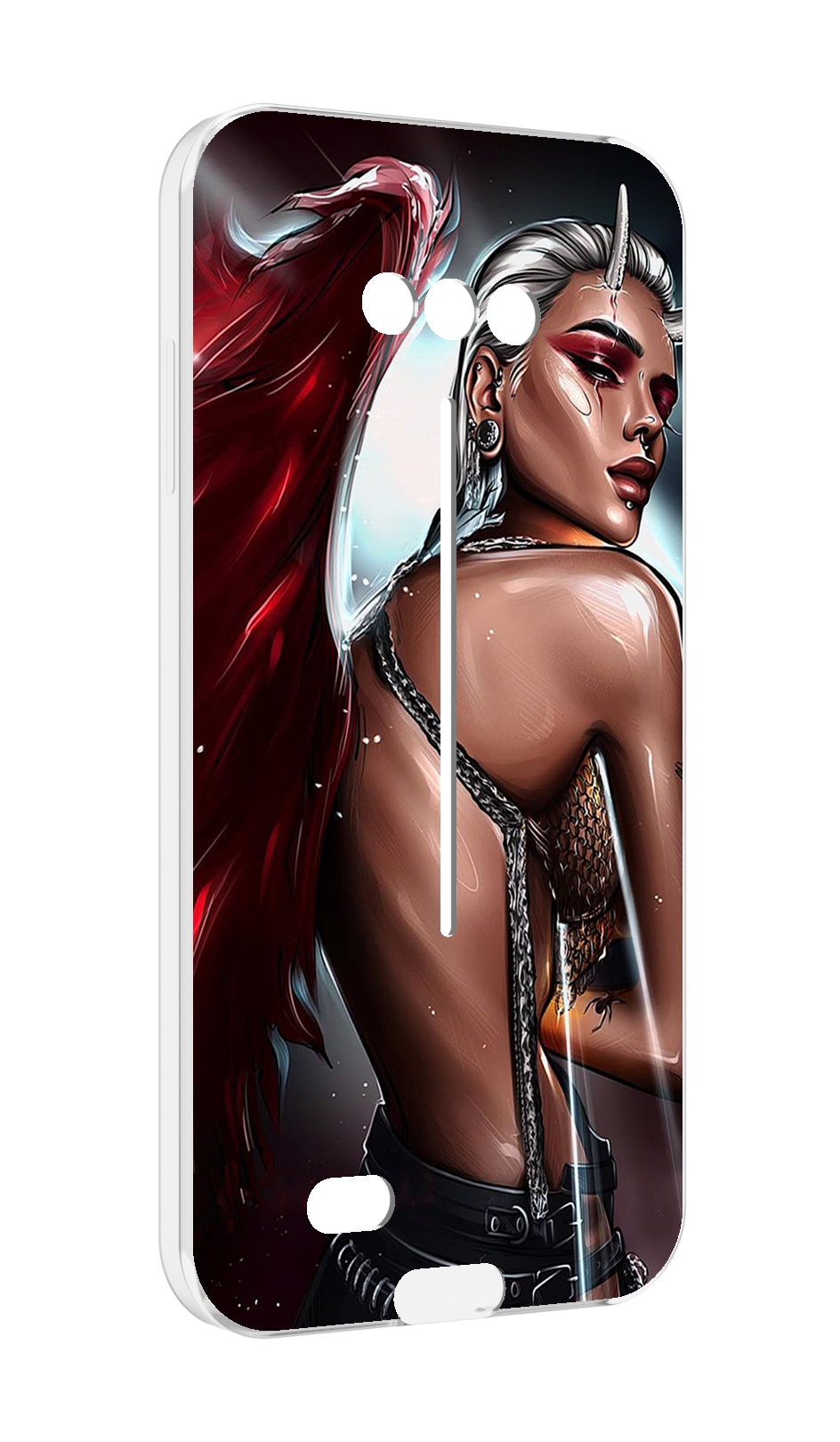 

Чехол MyPads девушка-с-крыльями женский для Doogee S41/S41 Pro противоударный, Tocco