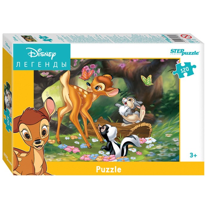 

Пазл Step Puzzle DISNEY 5, 120 элементов, МИКС 4 шт