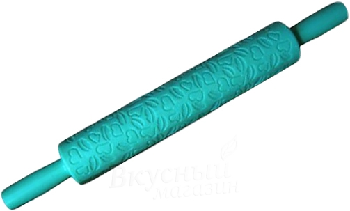 

Скалка для мастики и марципана Губы и сердца Rolling Pin Patterned Fondant 2683