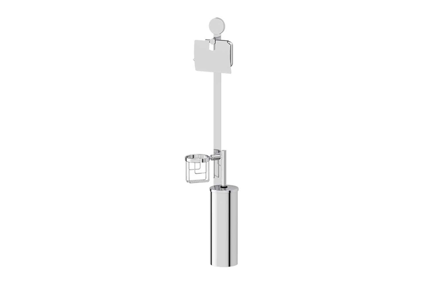 

Штанга для туалета с 3 аксессуарами Hoff Harmonie, Серебристый, Harmonie