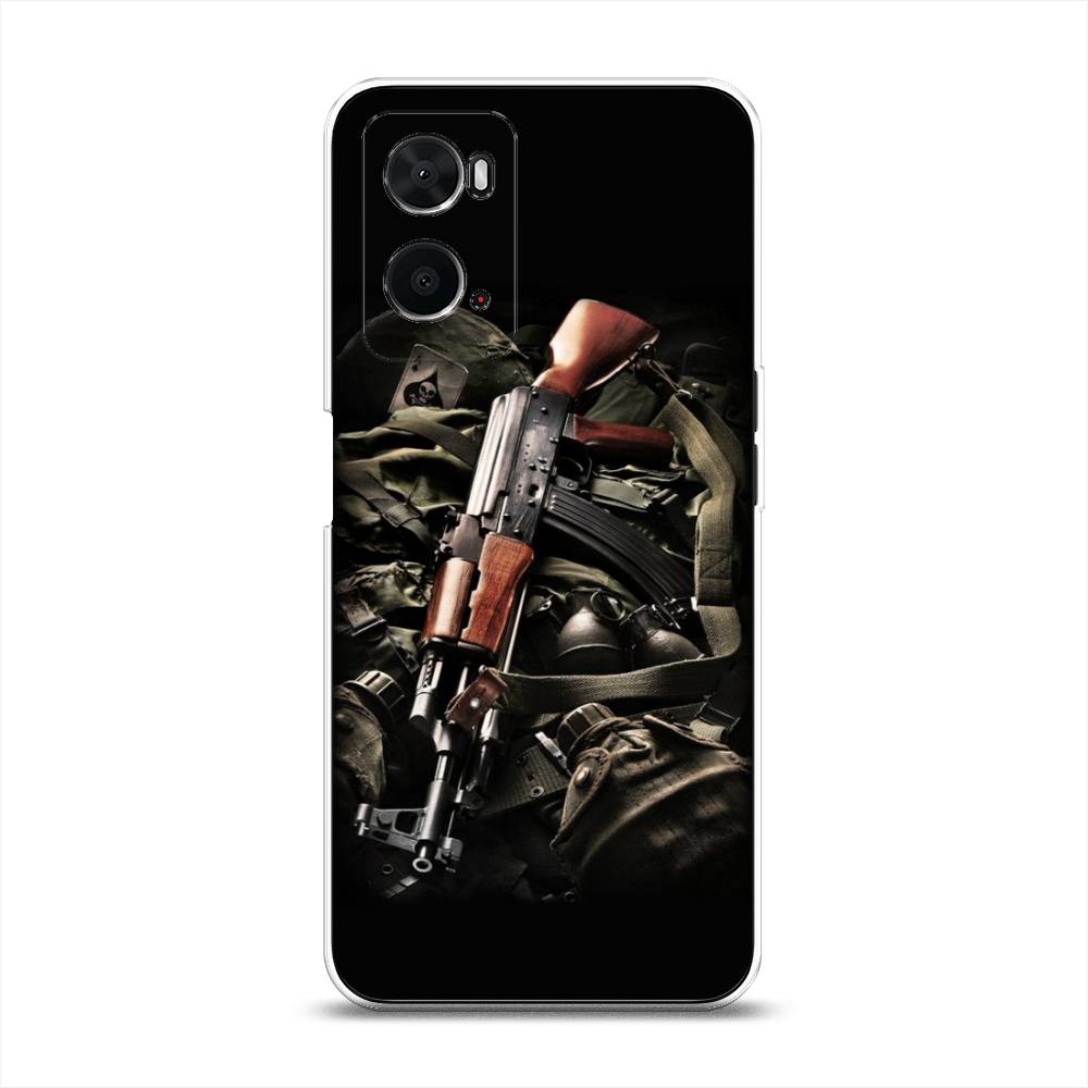 фото Силиконовый чехол "автомат" на oppo a36 awog