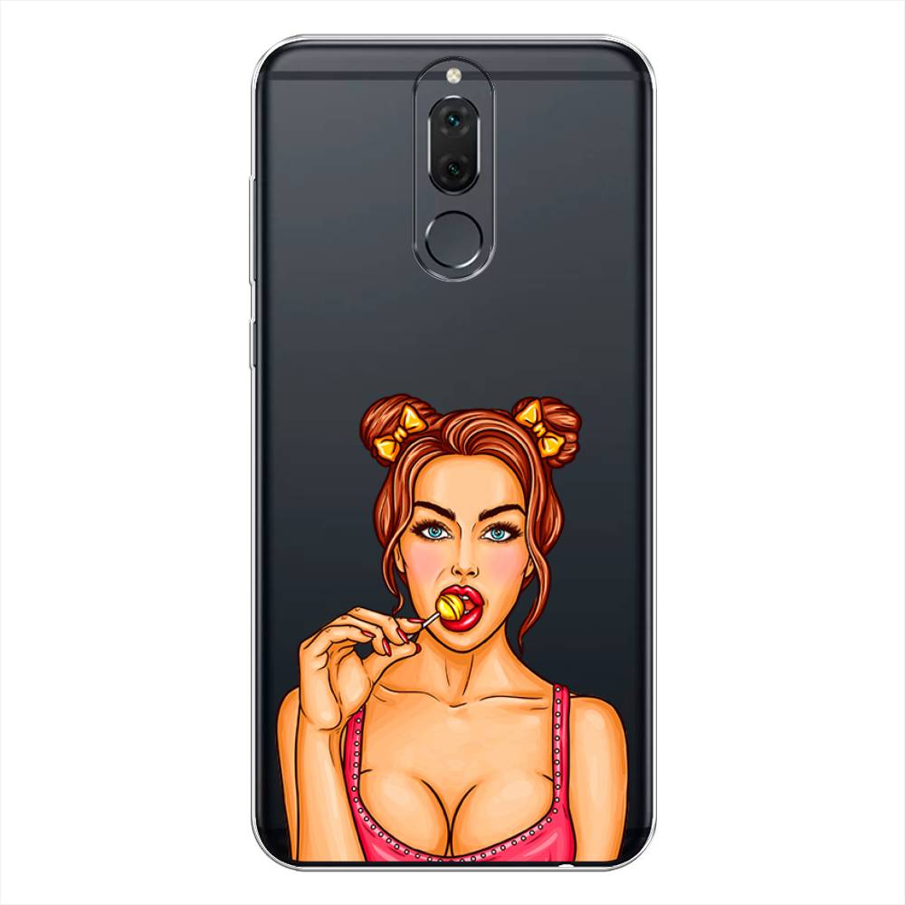 

Чехол Awog на Huawei Nova 2i "Вкусный леденец", Бежевый;коричневый;розовый