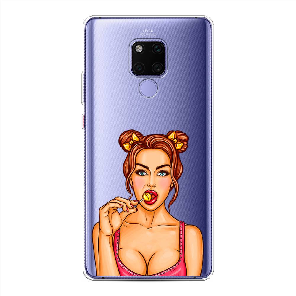 

Чехол Awog на Huawei Mate 20X "Вкусный леденец", Бежевый;коричневый;розовый