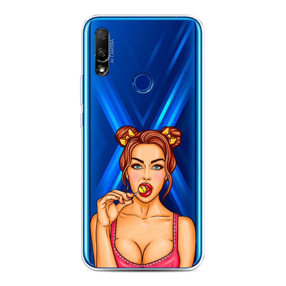 

Чехол Awog на Honor 9X "Вкусный леденец", Бежевый;коричневый;розовый