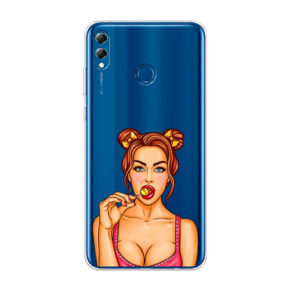 

Чехол Awog на Honor 8X Max "Вкусный леденец", Бежевый;коричневый;розовый