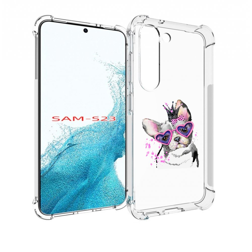

Чехол MyPads принцесса для Samsung Galaxy S23, Прозрачный, Tocco