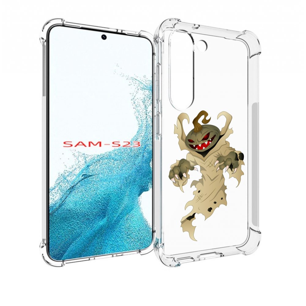 

Чехол MyPads призрак хэллоуина для Samsung Galaxy S23, Прозрачный, Tocco