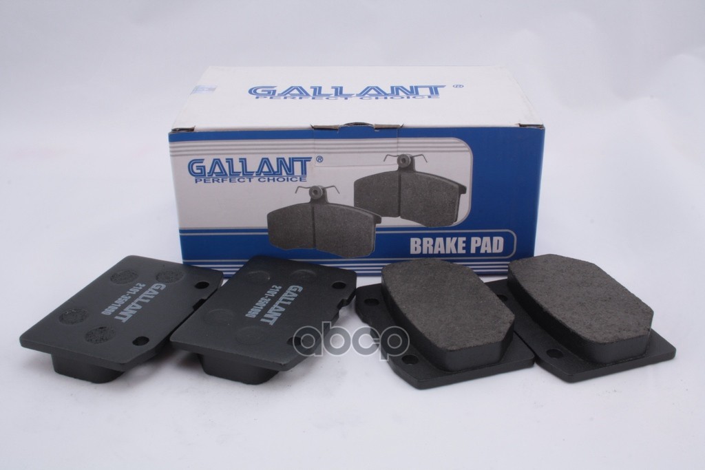 

Колодка Тормозная Передняя 2101-3501090 Gl.Bp.1.2 Gallant арт. GLBP12