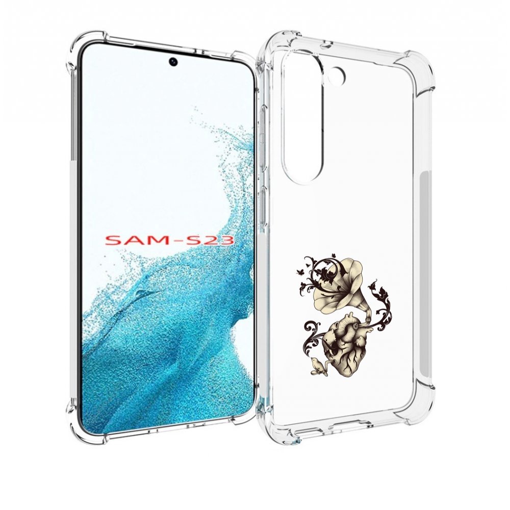 

Чехол MyPads Граммофон для Samsung Galaxy S23, Прозрачный, Tocco