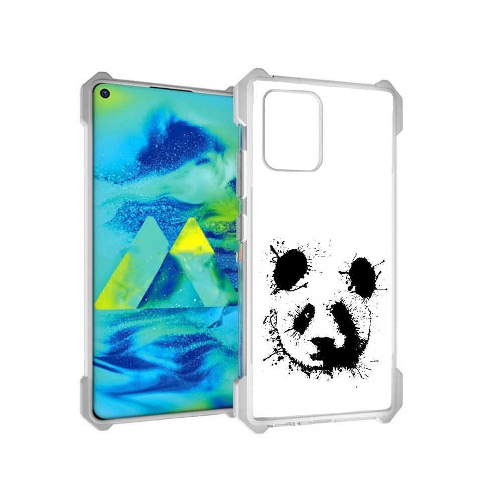 Чехол MyPads Tocco для Samsung Galaxy S10 Lite клякса-панда (PT143840.502.389)