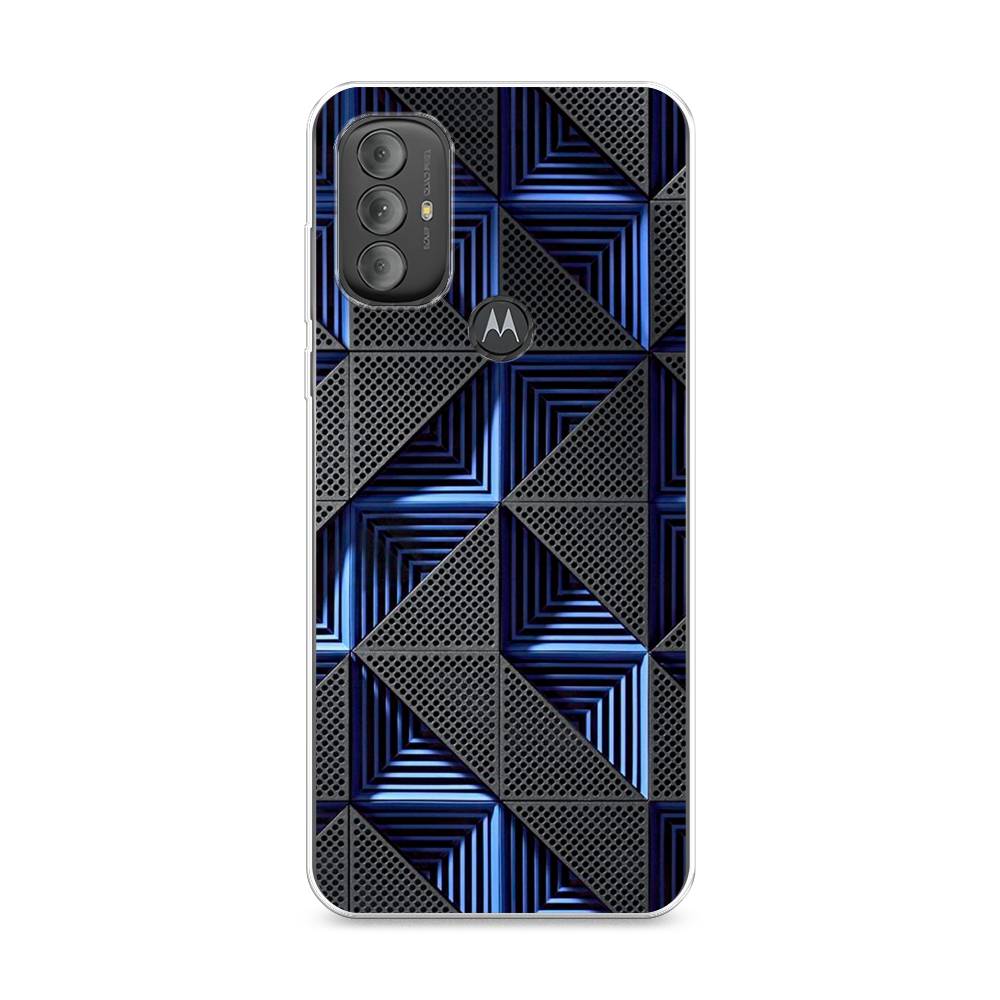 

Чехол на Motorola Moto G Power 2022 "IBM", Серый;синий, 242850-3