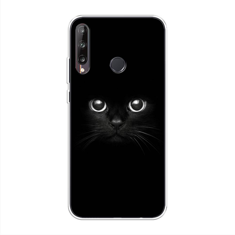 

Чехол Awog на Huawei Y7p "Взгляд черной кошки", Черный, 6103350-1