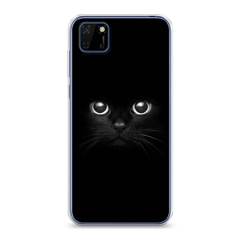 

Чехол Awog на Huawei Y5p "Взгляд черной кошки", Черный, 6103750-1
