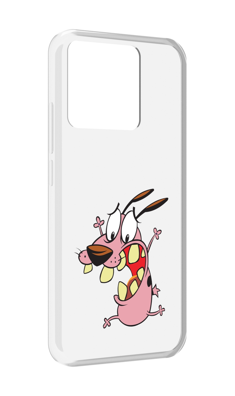 

Чехол MyPads Tocco для Xiaomi Redmi 10A зубастый бобик, Прозрачный, Tocco