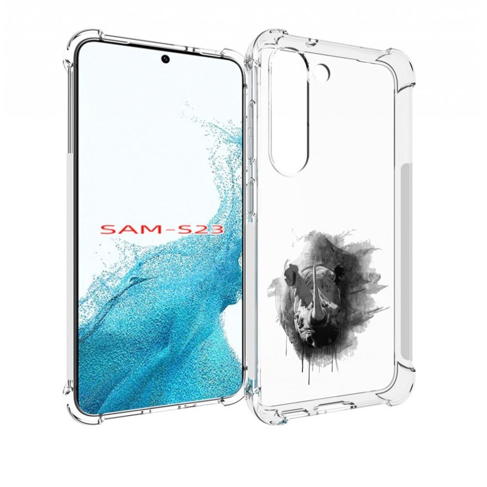 

Чехол MyPads носорог для Samsung Galaxy S23, Прозрачный, Tocco