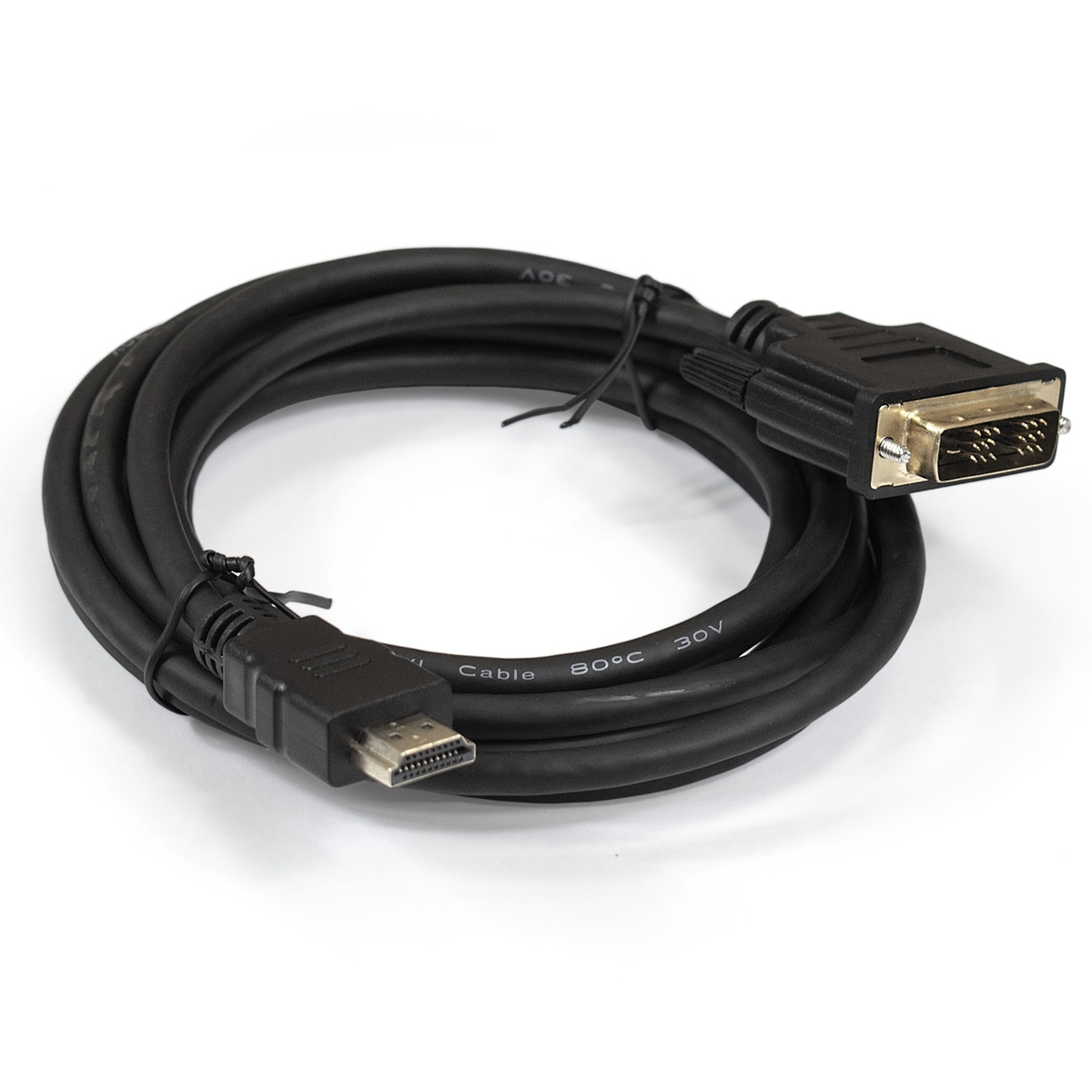 

Кабель ExeGate HDMI-DVI вилка-вилка 1.8м (EX284893RUS) черный