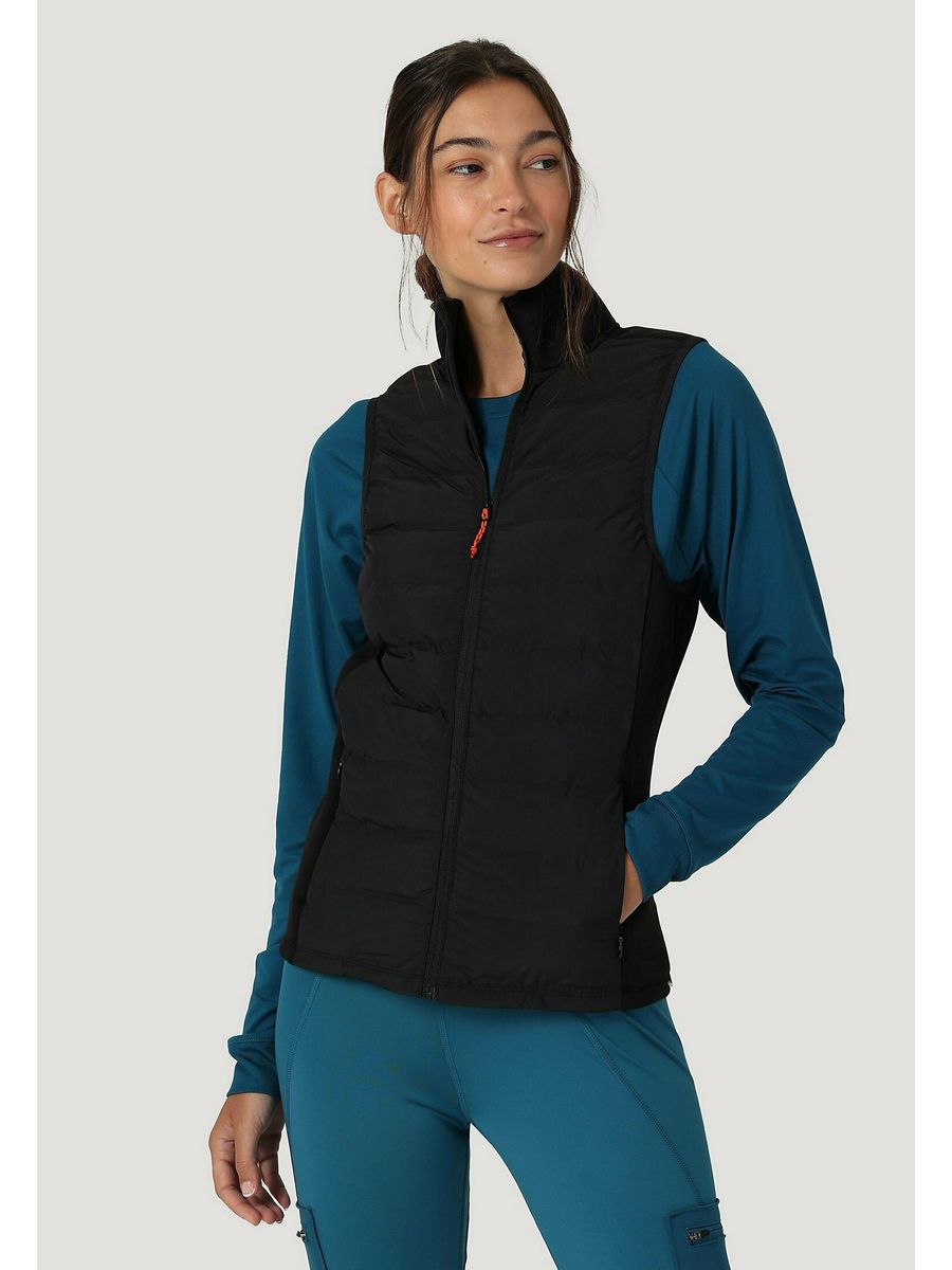 

Утепленный жилет женский Wrangler WR121U014 черный L, WR121U014